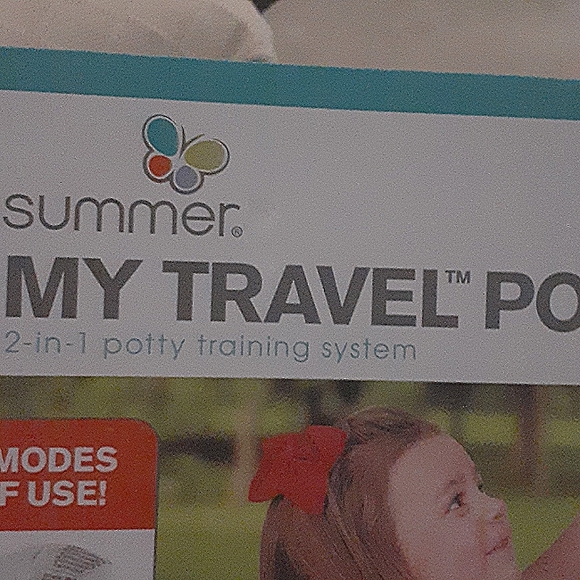 Summer My Travel Potty Deluxe 2-in-1 Foldable Travel Potty w Storage Pouch - Picture 4 of 8